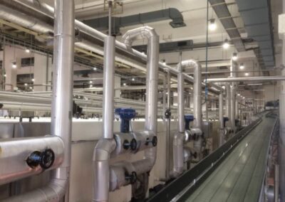 Coca-Cola HBC, Prague – pasteurizer insulation (2017)